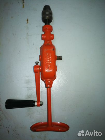 Дрель ручная механическая СССР