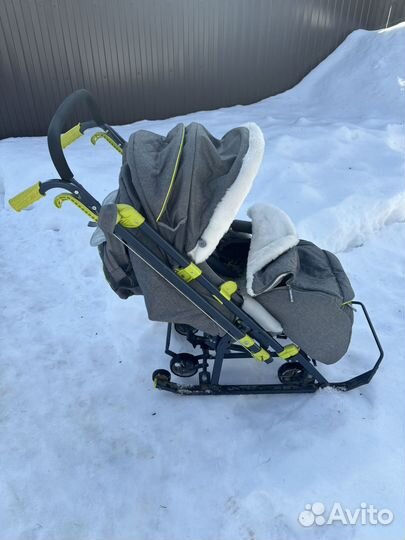 Санки коляска Nika kids