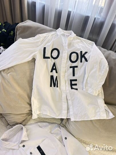 Рубашки школьные 134-146