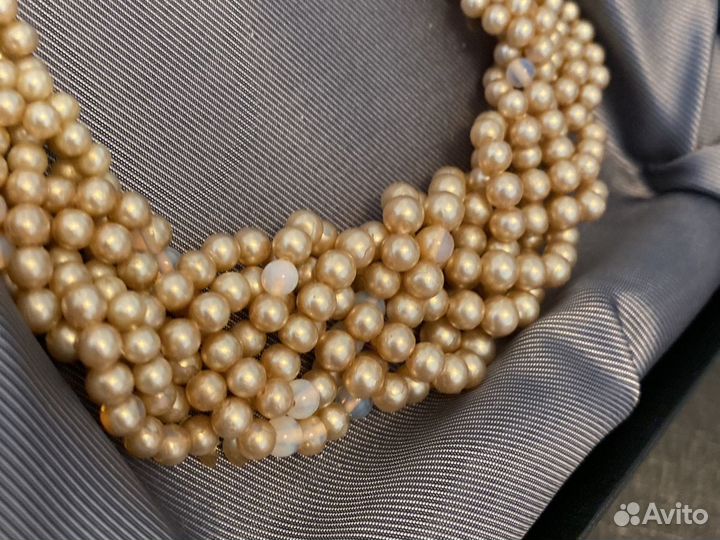 Колье винтаж серебряная застежка