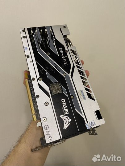 Видеокарта rx580 8gb sapphire