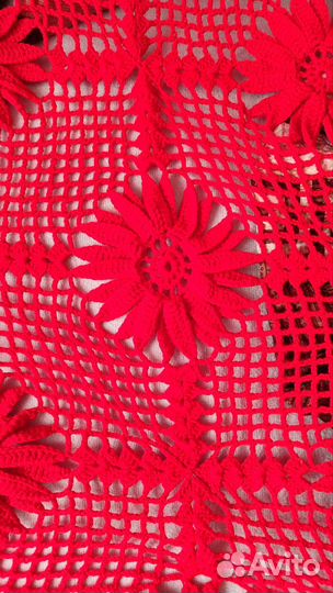 Платок шаль ручной работы