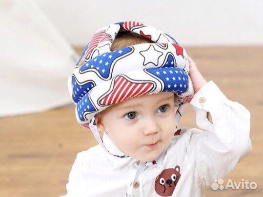 Детский регулируемый защитный шлем