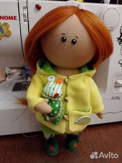 Кукла из ткани ручной работы