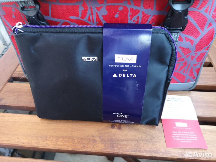 Эксклюзивная косметичка tumi Delta air бизнескласс