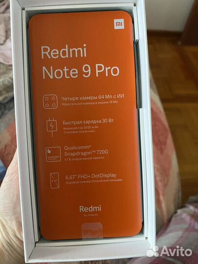 Xiaomi redmi note 9 pro 6 128gb