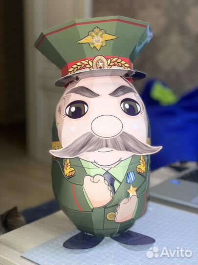 Подарочная упаковка на 23 февраля без наполнения