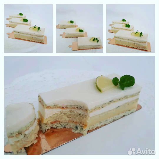 Нарезное пирожное