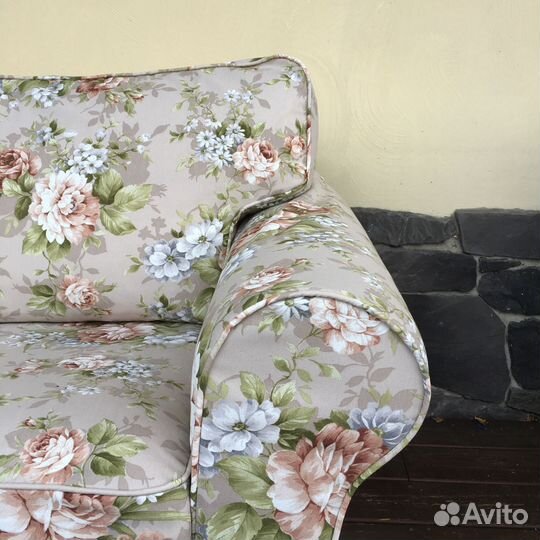 Чехол для дивана-кровати Экторп 2-местный (икеа)