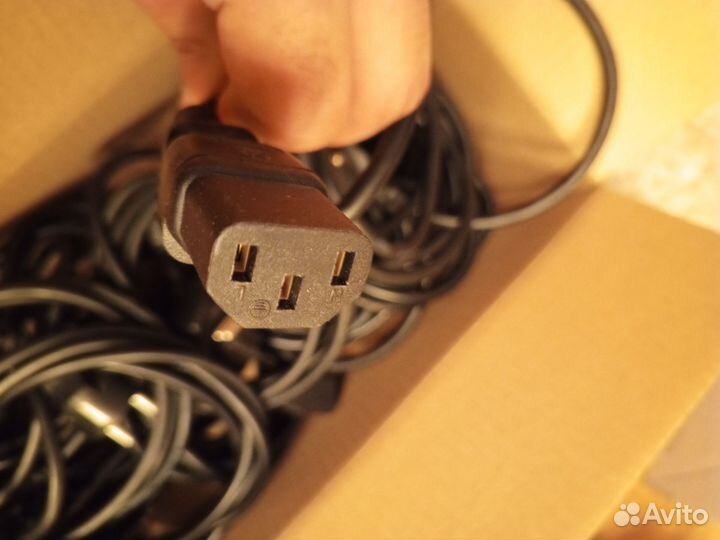 Кабель питания Евро 3 pin - C13, 1.8 м, 10А