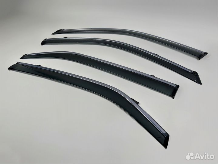 Ветровики Mitsubishi Eclipse Cross с17г Kanglong