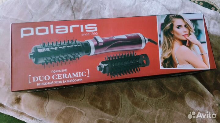 Щетка-фен Polaris duo ceramic