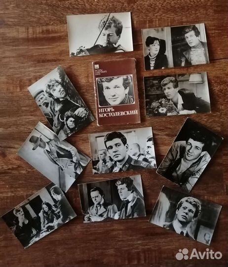 Наборы открыток с актёрами СССР