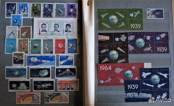 Космос Первые марки