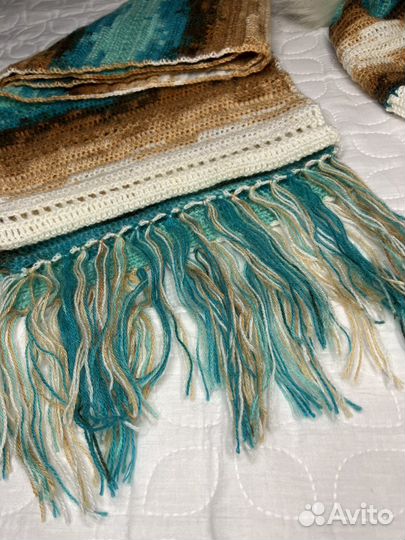 Женский шарф и шапка