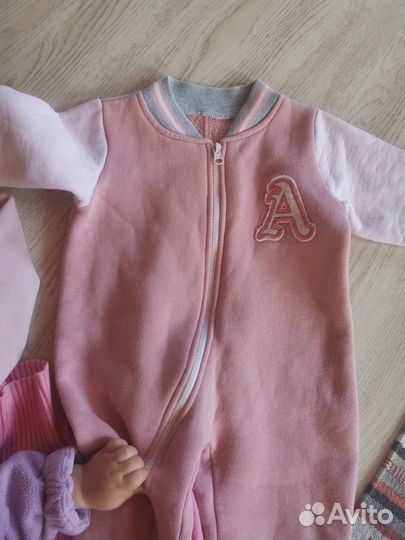 Одежда пакетом для девочки 86 92