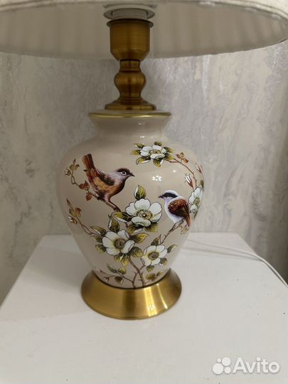 Лампа настольная керамическая