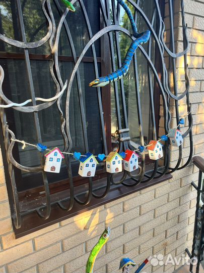 Гирлянда для украшения дачи