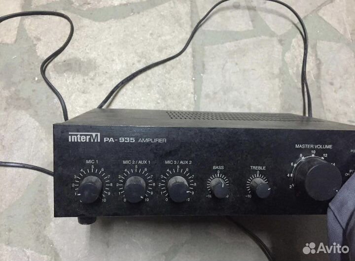 Усилитель с колонками комплект