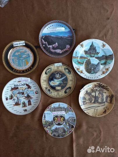 Тарелки сувенирные Новые