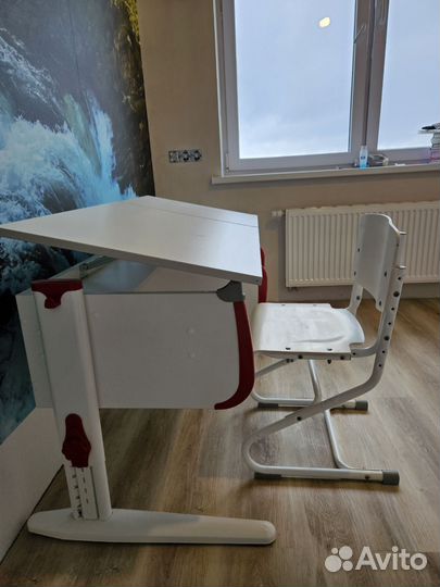 Растущая парта и стул дэми