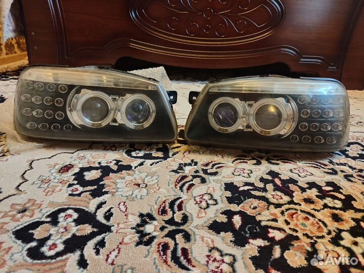 Hyundai accent фары спорт