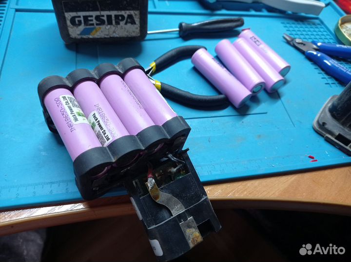 Ремонт аккумуляторов самокаты, шуруповёрты и т.п