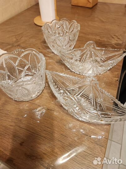 Ваза хрустальная СССР