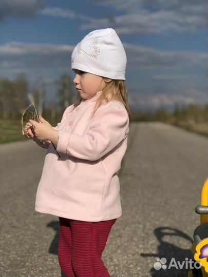 Флисовая кофта на девочку