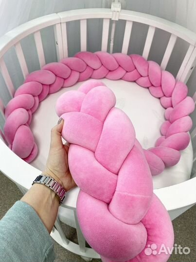 Бортик косичка