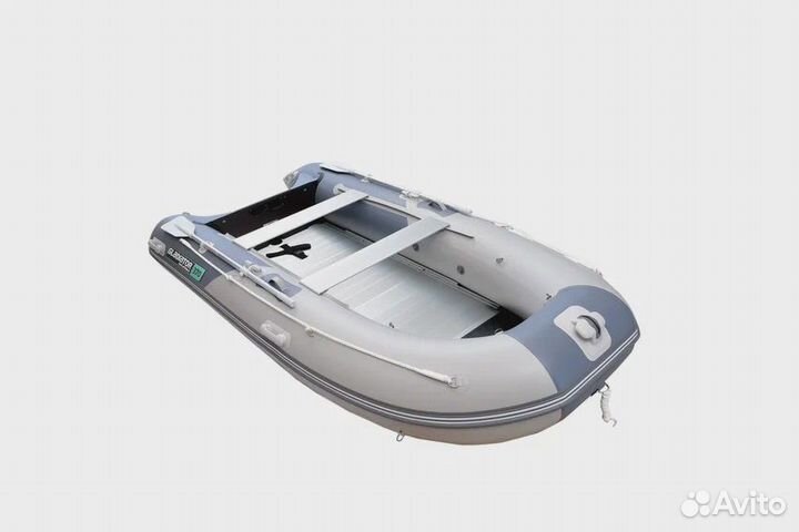 Лодка Пвх Gladiator C 370 AL свет.-тем. серая