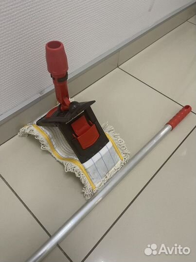 Швабра с мопом хлопок 40-11