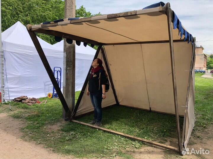 Шатер для ярмарки. Аренда