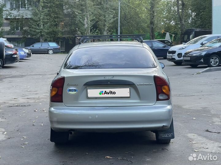 Chevrolet Lanos 1.5 МТ, 2007, 141 000 км