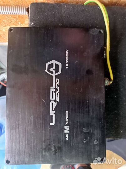 Сабвуфер +усилитель