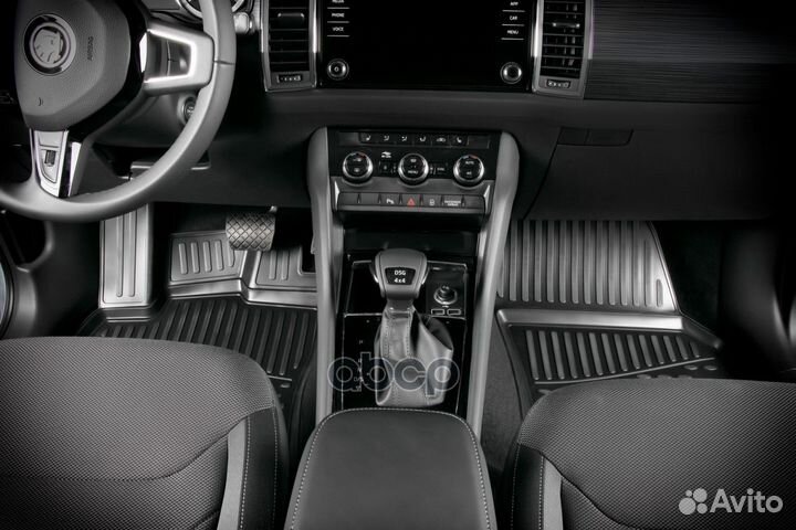 Коврики 3D в салон полиуретан (повышенная износ