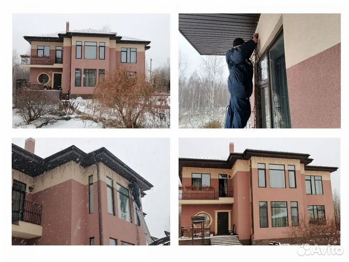 Монтаж уличных гирлянд Работаем строго по договору