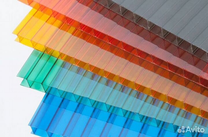 Монолитный профилированный поликарбонат