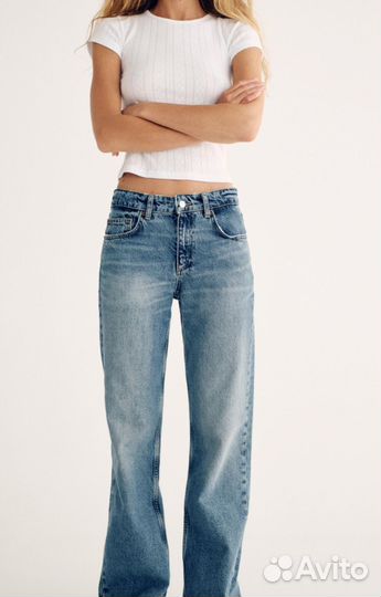 Джинсы zara новые