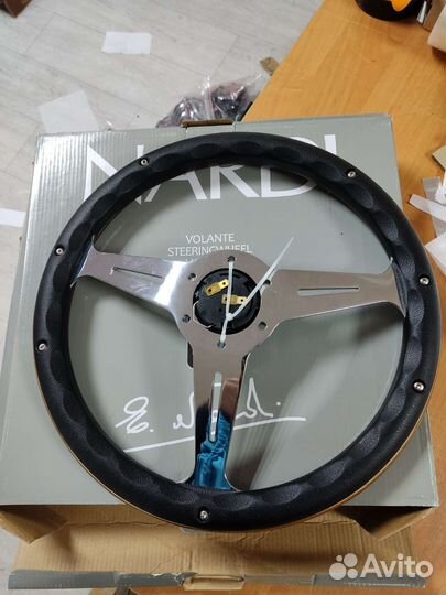 Руль нарди дерево новый