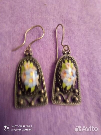Винтажные сережки