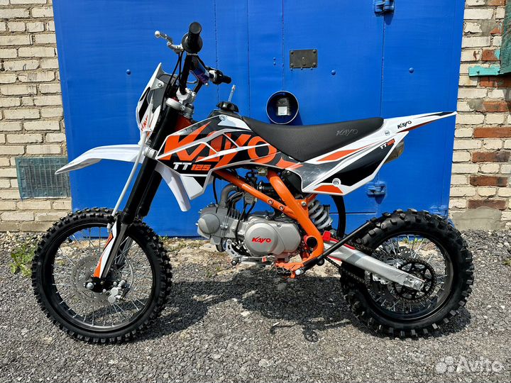 Питбайк kayo basic TT125 17/14 (2022 г.), новый
