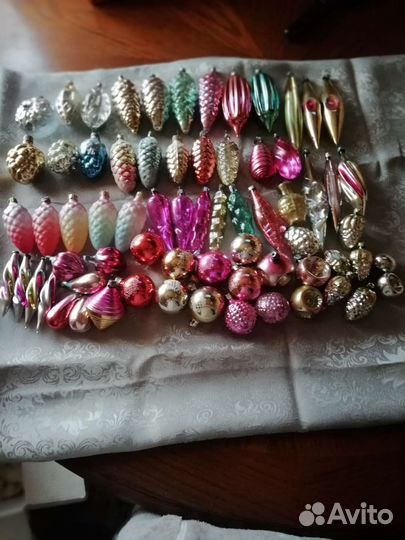 Елочные игрушки СССР