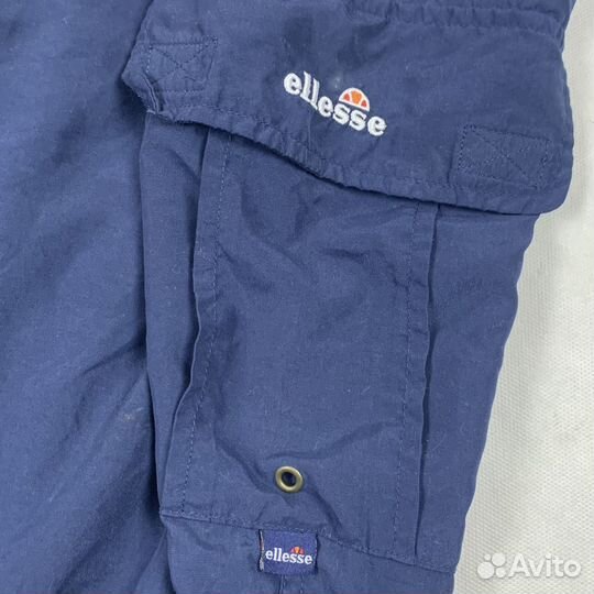 Винтажные нейлоновые карго штаны Ellesse