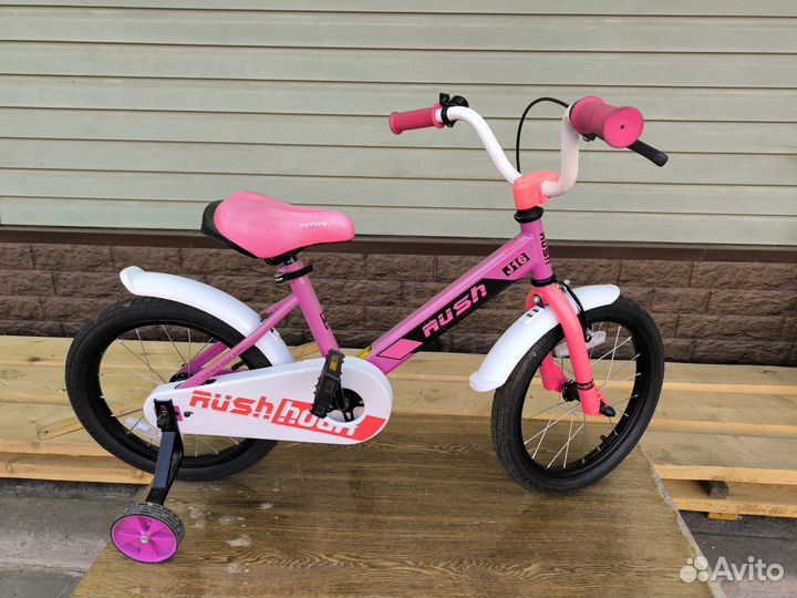 Детский велосипед для девочки 16