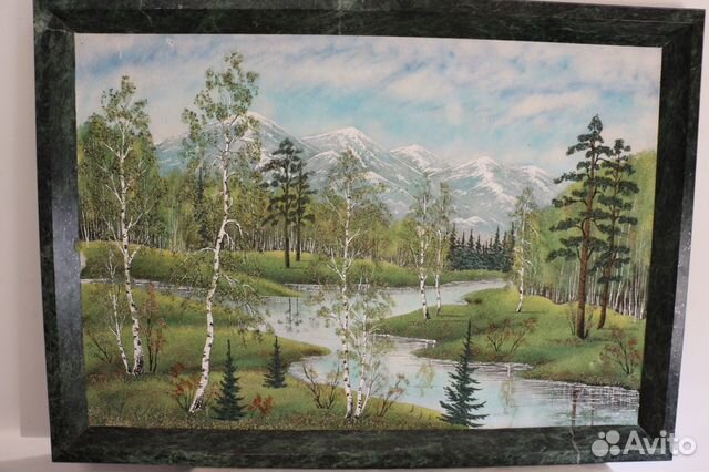 Картина из натурального камня