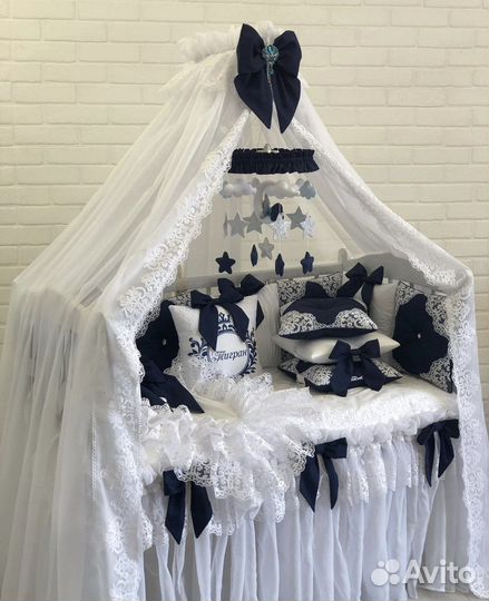 Бортики в кроватку