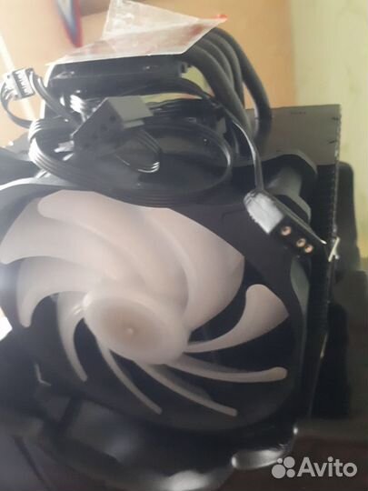 Кулер e2e4 gaming tower argb 4 трубки