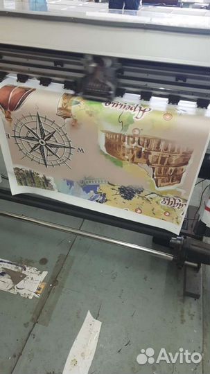 Печать баннеров широкоформатная, интерьерная