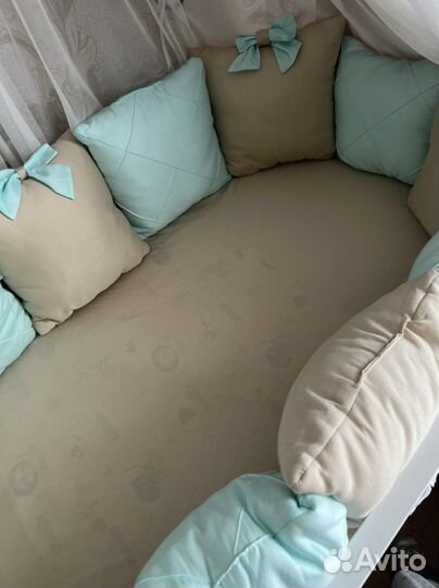 Бортики в кроватку